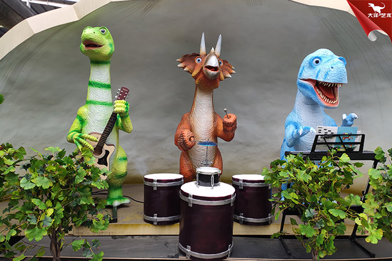 仿真恐龍樂隊-廠家直銷 