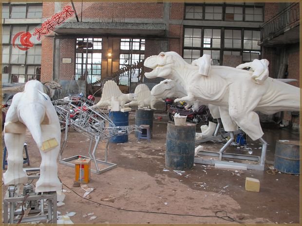 仿真恐龍制作現(xiàn)場-制作現(xiàn)場