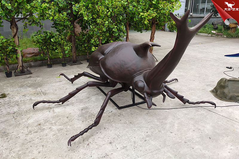 獨角仙-仿真動物模型制作