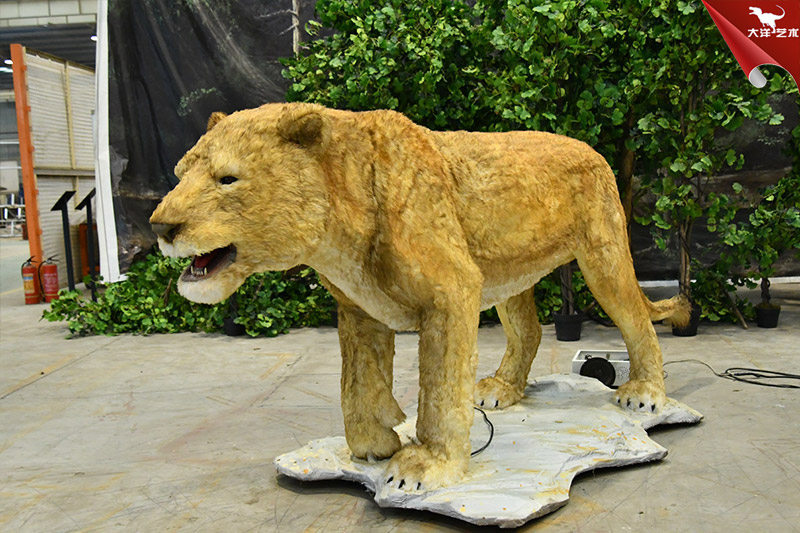 仿真洞獅，仿真動物廠家