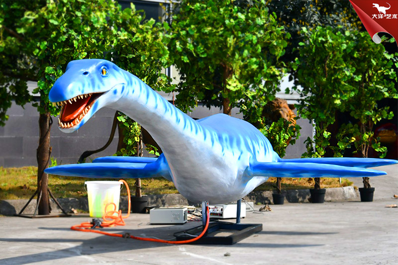 仿真恐龍視頻展示，蛇頸龍