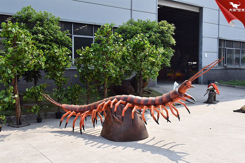 仿真蜈蚣，仿真昆蟲模型，大型昆蟲模型制作