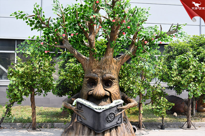 說話樹，仿真植物模型，說話樹制作