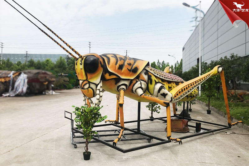 蚱蜢，仿真昆蟲模型制作