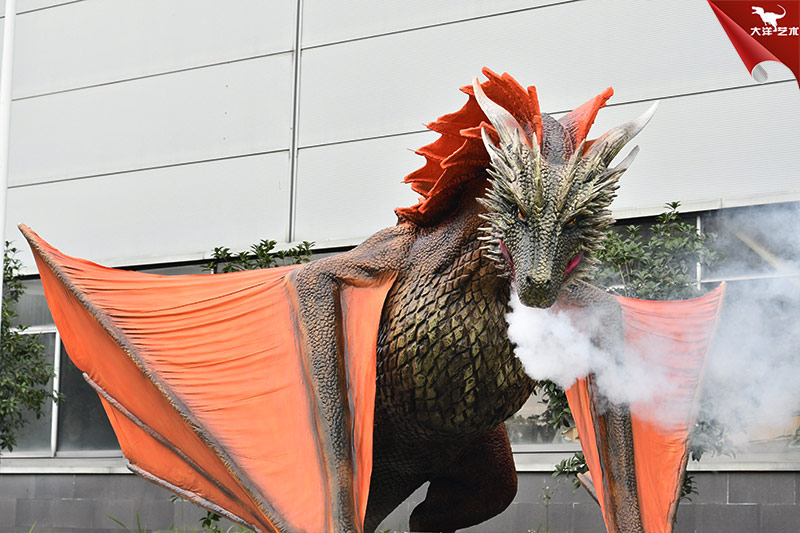 電影仿真道具制作，仿真飛龍機(jī)械模型 